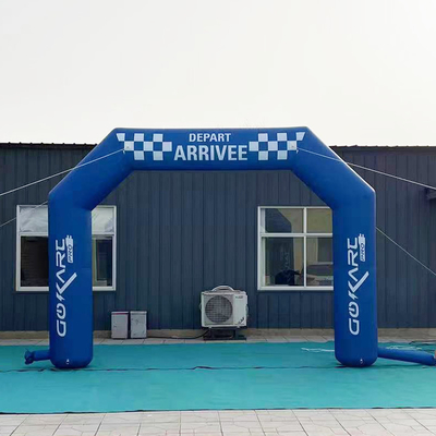 Impression de logo personnalisé de haute qualité Publicité Arc gonflable pour événement sportif