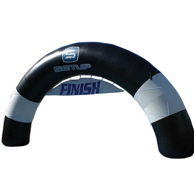 Événement en plein air Impression OEM Logo étanche Démarrer Bienvenue Terminer Course Porte Sport Arches gonflables à air