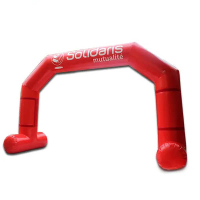 Événement en plein air Impression OEM Logo étanche Démarrer Bienvenue Terminer Course Porte Sport Arches gonflables à air