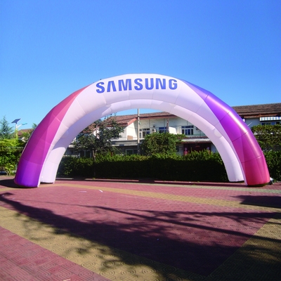 prix de gros de l'usine de couleur personnalisée activités en plein air événements arc gonflable