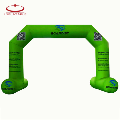 Arc gonflable décoratif extérieur, y compris le souffleur d'air