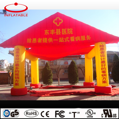 Tente extérieure en aluminium hexagonale de 20 pieds avec auvent, pavillon pliable 3X3M, taille 3X6M