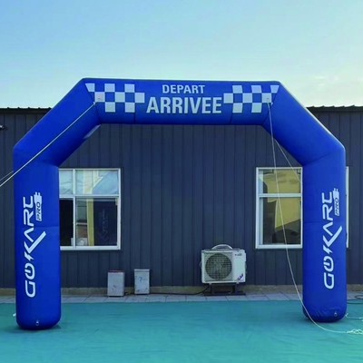 personnaliser la conception du souffleur homologué CE événements en plein air publicité arc gonflable