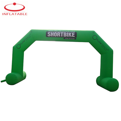 Événement extérieur gonflable finition arc étanche à l'eau avec impression personnalisée