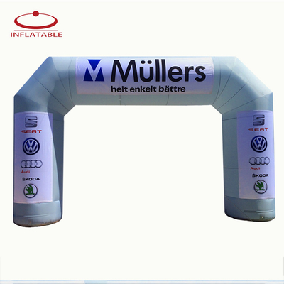 Publicité sur mesure Arc gonflable géant ODM pour les événements sportifs