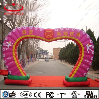 3m ligne de finition gonflable extérieure arc personnaliser logo avec pompe à air