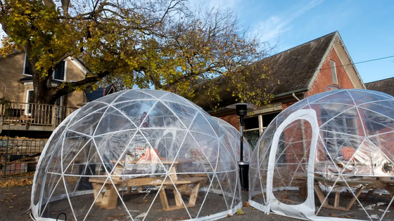 Nouveau design 4 à 10 personnes 850g Tissu en PVC Glamping Dome Chambre de luxe Tentes
