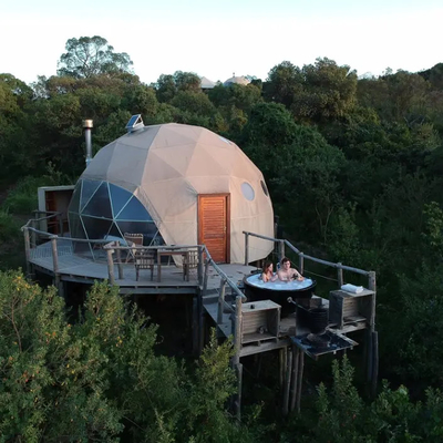 Windsurf en plein air Eco-Living hexa 20M grand portable géo dôme maison tente