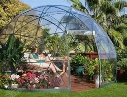 chantier de camping de luxe chauffé à l'unique domé igloo événements de fête fabricant de tente