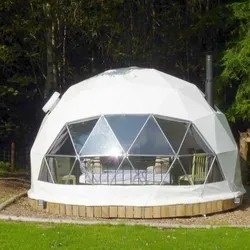 chantier de camping de luxe chauffé à l'unique domé igloo événements de fête fabricant de tente