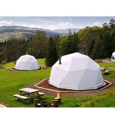 Tente de camping extérieure imperméable à l'eau Tente de tourisme transparente