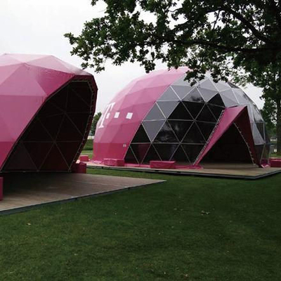 OEM ODM fabricant chinois personnalisé en privé Tente à l'extérieur en PVC Glamping Dome
