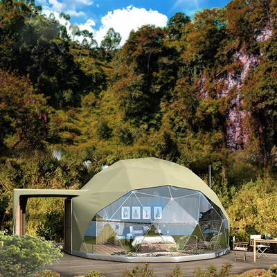 La tente de l'Igloo en aluminium géodésique