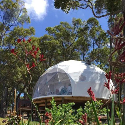 La tente de l'Igloo en aluminium géodésique