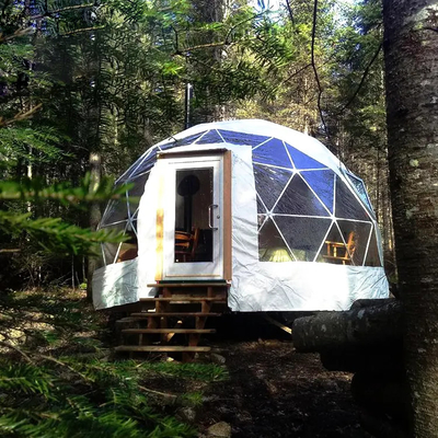 Diamètre 6m Tente igloo en forme de rond transparent Géant de luxe