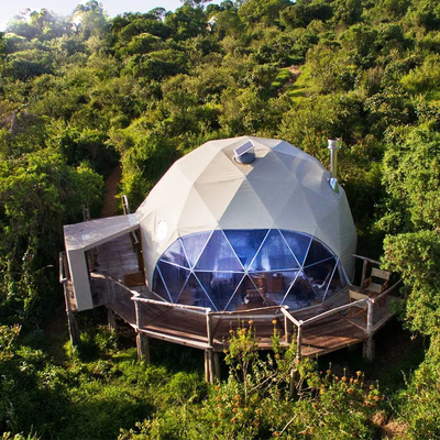 Diamètre 6m Tente igloo en forme de rond transparent Géant de luxe
