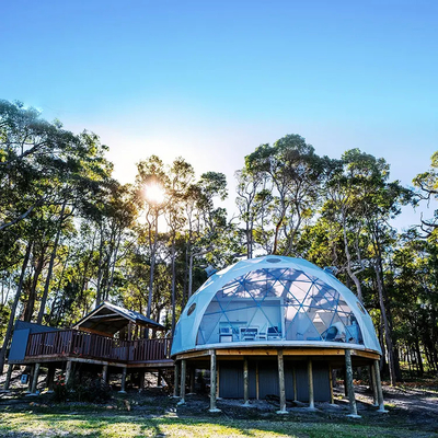 Tente à dôme gonflable de 4 mètres Tente de camping en plein air igloo de luxe