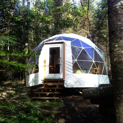 Tente à dôme gonflable de 4 mètres Tente de camping en plein air igloo de luxe