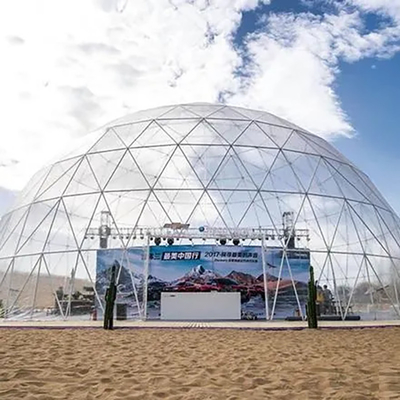 Tente de dôme igloo gonflable sphérique géodésique grand ODM extérieur