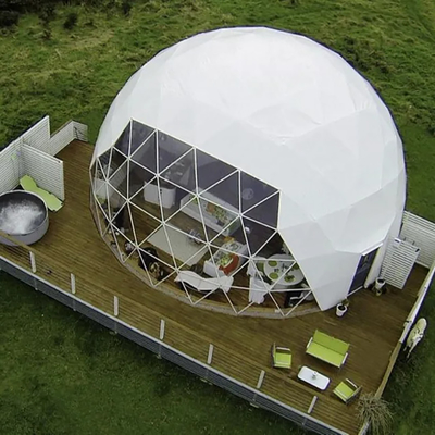 Tente de dôme igloo gonflable sphérique géodésique grand ODM extérieur