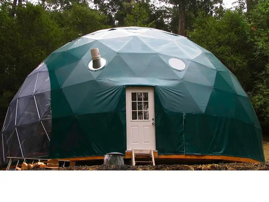 Décoration d'hôtel Tente géodésique gonflable à dôme Luxe imperméable