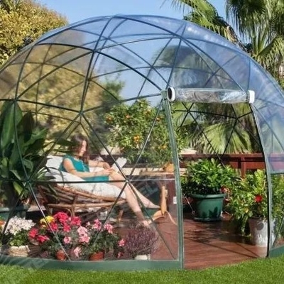 Taille 10m Tente à dôme gonflable Tente à igloo gonflable Glamping Design de luxe