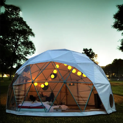 Taille 10m Tente à dôme gonflable Tente à igloo gonflable Glamping Design de luxe