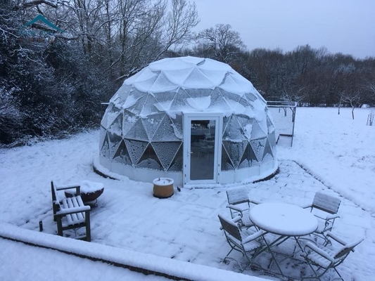 Tente géodésique gonflable en extérieur en PVC préfabriqué imperméable