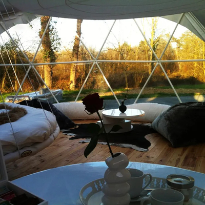 Personnalisation privée Tente gonflable Maison de camping extérieur de luxe Portable