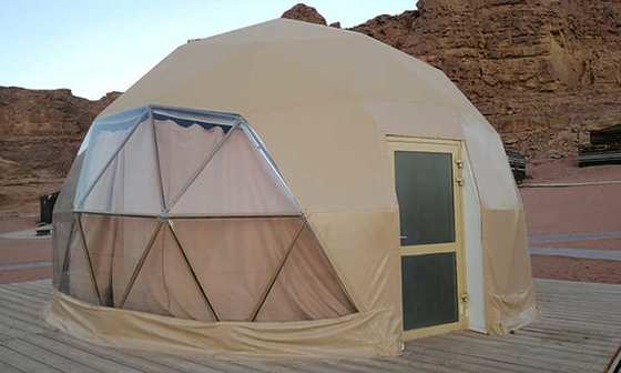 Tente de dôme gonflable imperméable maison sur mesure Tente géodésique de dôme de 6 m