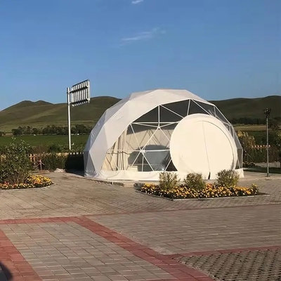 Camping 4 saisons Tente géodésique Dôme maison gonflable Transparent