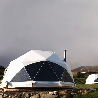 Camping 4 saisons Tente géodésique Dôme maison gonflable Transparent
