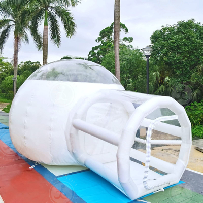 Maison de loisirs géante claire Tente gonflable à bulles Crystal Igloo Dome Transparent