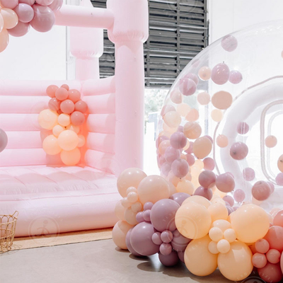 Maison de loisirs géante claire Tente gonflable à bulles Crystal Igloo Dome Transparent