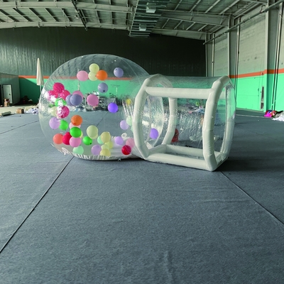 Tente gonflable en extérieur Pvc clair Ballons d'appartement Glamping