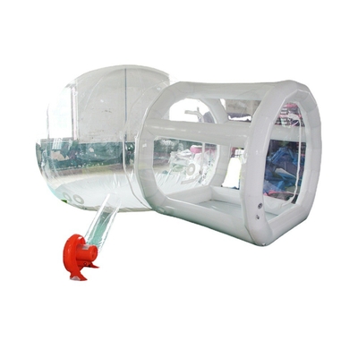 Terrain de jeux Pique-nique Fête pour enfants Tente de camping géante claire Igloo Tunnel extérieur PVC