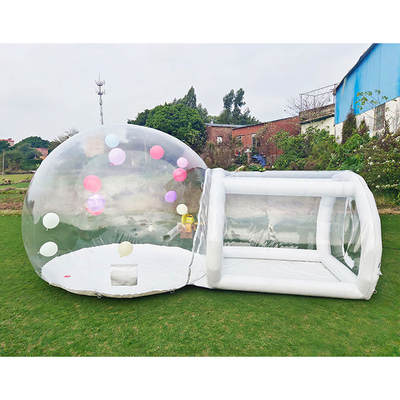 Terrain de jeux Pique-nique Fête pour enfants Tente de camping géante claire Igloo Tunnel extérieur PVC
