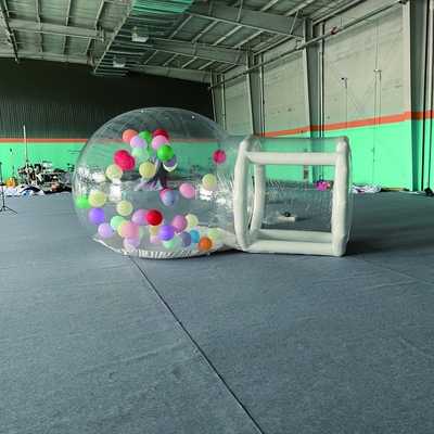 Location Tente à dôme à bulles claires Fête en plein air Tente igloo gonflable transparente