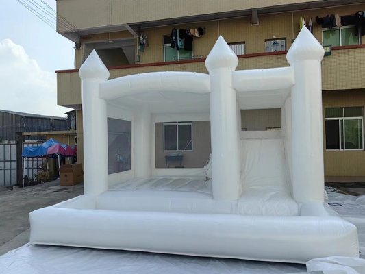 Château gonflable en PVC avec toboggan pour enfants
