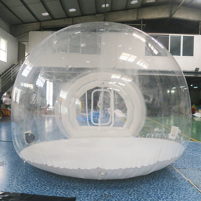 Tente à bulles transparente gonflable de 5 m personnaliser la taille du logo