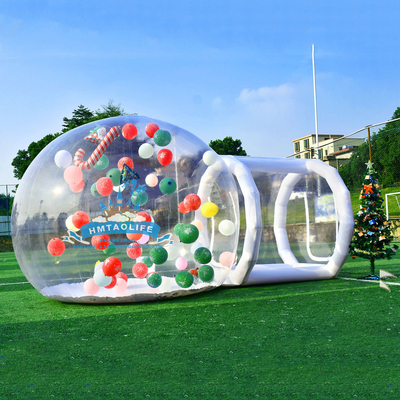 Maison blanche avec des bulles qui sautent transparente