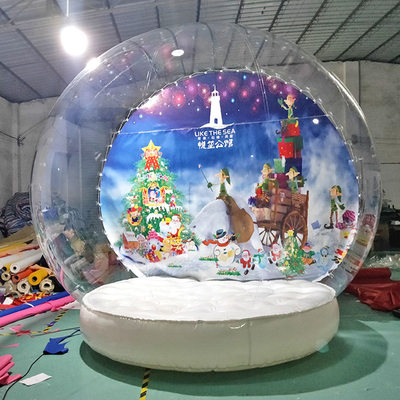 Tente à bulles transparente gonflable pour terrain de jeux extérieur