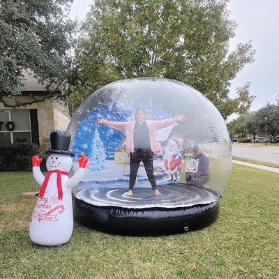 Tente à bulles transparente gonflable pour terrain de jeux extérieur