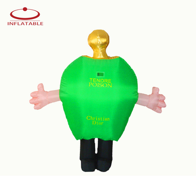 Logo en PVC personnalisé de poupée gonflable 3D dessin animé