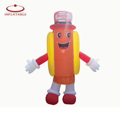 Logo en PVC personnalisé de poupée gonflable 3D dessin animé