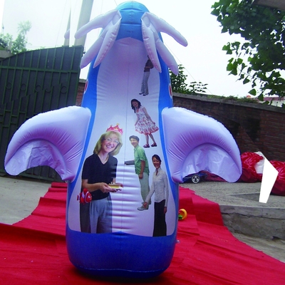 Produit géant pour l'affichage publicitaire décoratif personnage de dessin animé gonflable