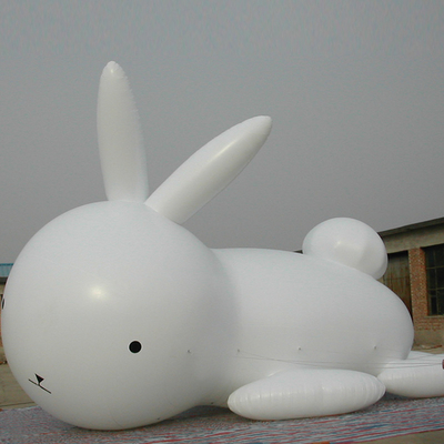 Décoration de Pâques gonflable Décoration d'animaux gonflables lapin gonflable géant