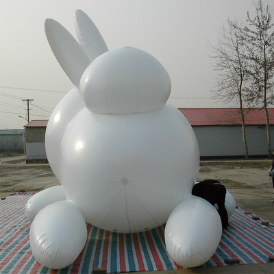 Décoration de Pâques gonflable Décoration d'animaux gonflables lapin gonflable géant