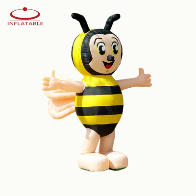 dessin animé publicitaire personnages gonflables personnalisés dessin animé animal marchant poupée gonflable chien abeille bétail personnalisé
