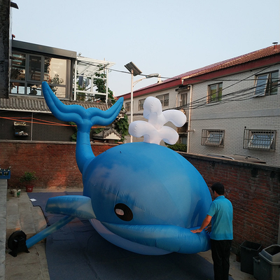 Cartoon publicitaire personnages gonflables requin baleine dauphin gonflables pour les enfants événement de jeu